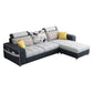 82.67"Long Square Arms Sofa for Living Room Contemporary with Sewn Pillow Back Clearhalo 'furn' 'furn_sofas' 'Furniture' 'Living Room Furniture' 'Sofa' 'sofas' 7750867