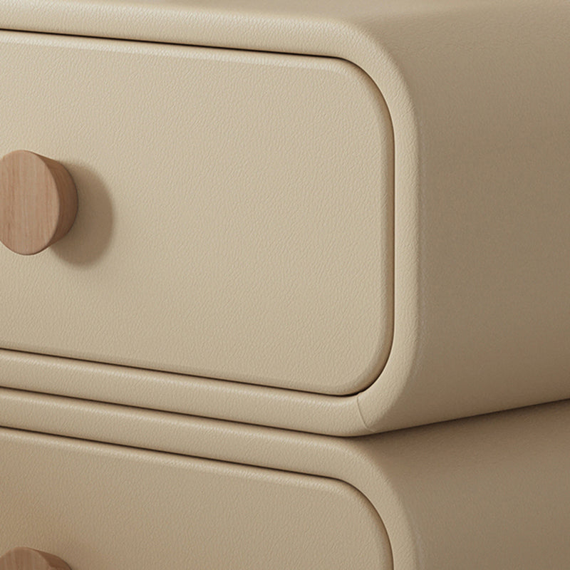 Scandinavian Pine Accent Table Nightstand 20" Tall with Legs Clearhalo 'Bedroom Furniture' 'furn' 'furn_night_stand' 'Furniture' 'night_stand' 'Nightstands' 7753064