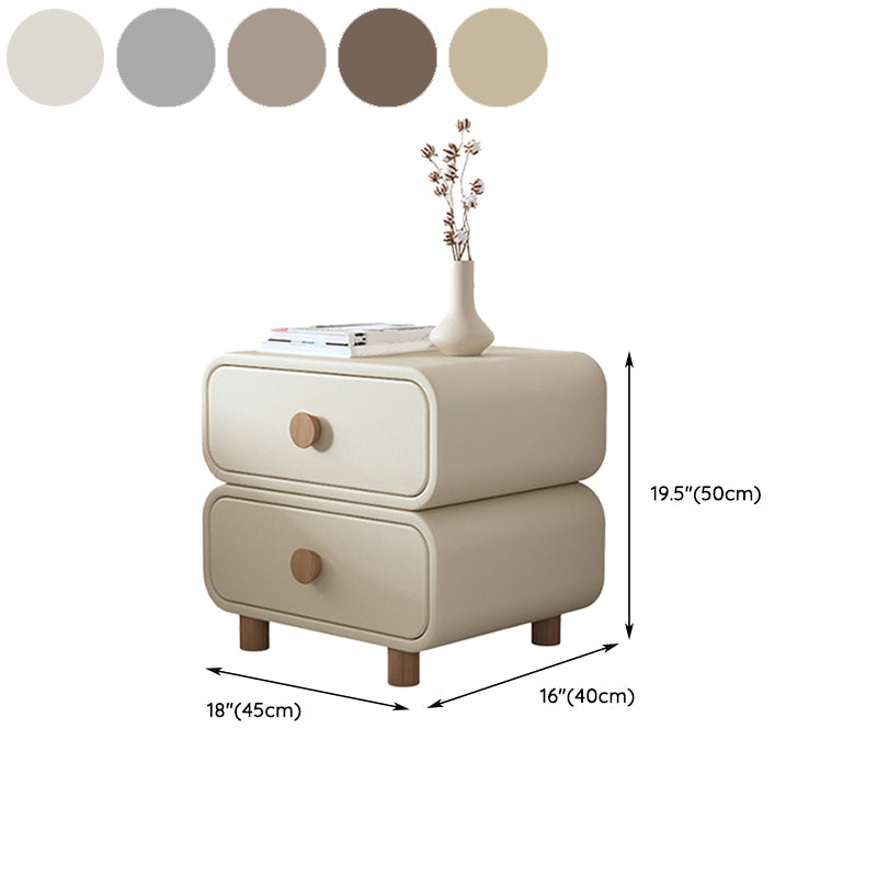 Scandinavian Pine Accent Table Nightstand 20" Tall with Legs Clearhalo 'Bedroom Furniture' 'furn' 'furn_night_stand' 'Furniture' 'night_stand' 'Nightstands' 7753075