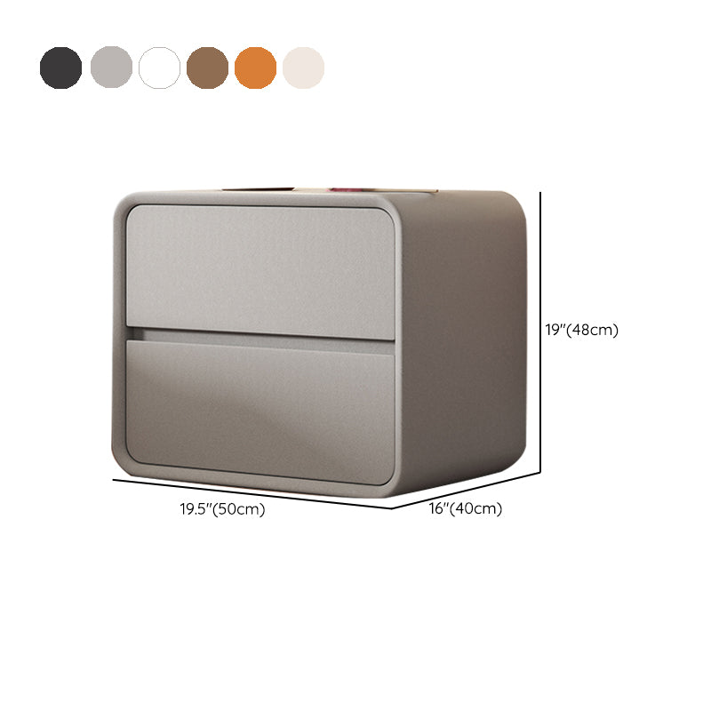 Modern Pine Accent Table Nightstand Drawers Included , 19" Tall Clearhalo 'Bedroom Furniture' 'furn' 'furn_night_stand' 'Furniture' 'night_stand' 'Nightstands' 7753168