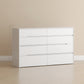 Modern Horizontal Storage Chest with 8 Soft-Close Drawers for Home