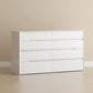 Modern Horizontal Storage Chest with 8 Soft-Close Drawers for Home