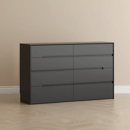Modern Horizontal Storage Chest with 8 Soft-Close Drawers for Home