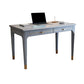 Modern Home Office Desk Parsons Base Wood Writing Desk , 29.5"H Grey Clearhalo 'furn' 'furn_office_desk' 'Furniture' 'Office Desks' 'Office Furniture' 'office_desk' 7753463