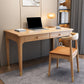 Modern Home Office Desk Parsons Base Wood Writing Desk , 29.5"H 39.4"L x 23.6"W x 29.5"H Natural Clearhalo 'furn' 'furn_office_desk' 'Furniture' 'Office Desks' 'Office Furniture' 'office_desk' 7753465