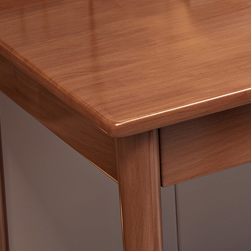 Bureau de bureau d'écriture à domicile moderne Glam Bureau de bureau massif, 29,5 "H