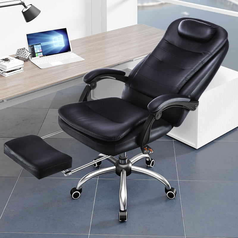 Sedia da ufficio moderna armi imbottiti senza angoscia sedia ergonomica con ruote