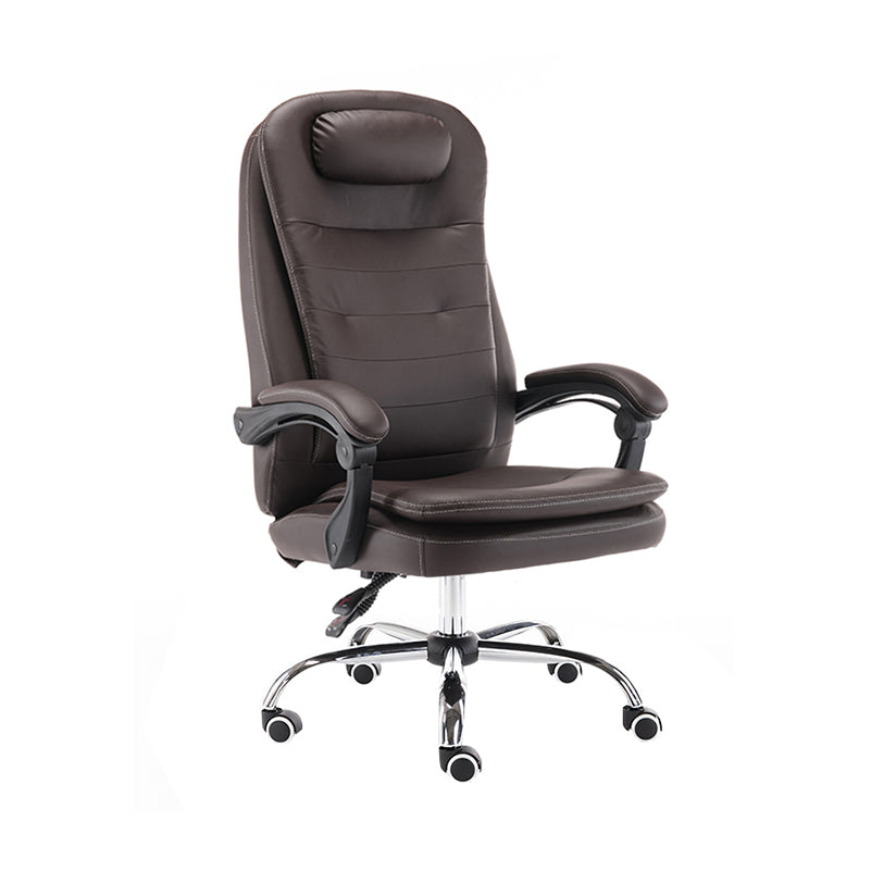 Sedia da ufficio moderna armi imbottiti senza angoscia sedia ergonomica con ruote