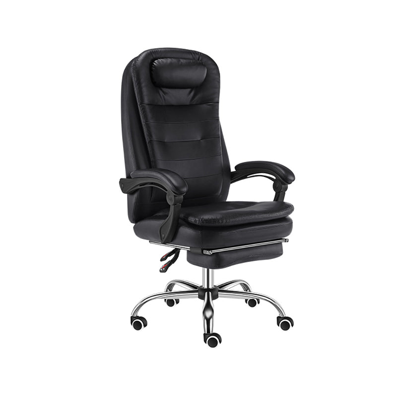 Sedia da ufficio moderna armi imbottiti senza angoscia sedia ergonomica con ruote