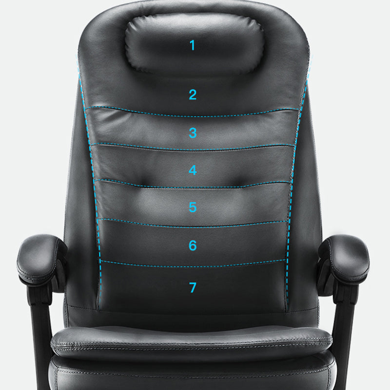 Sedia da ufficio moderna armi imbottiti senza angoscia sedia ergonomica con ruote