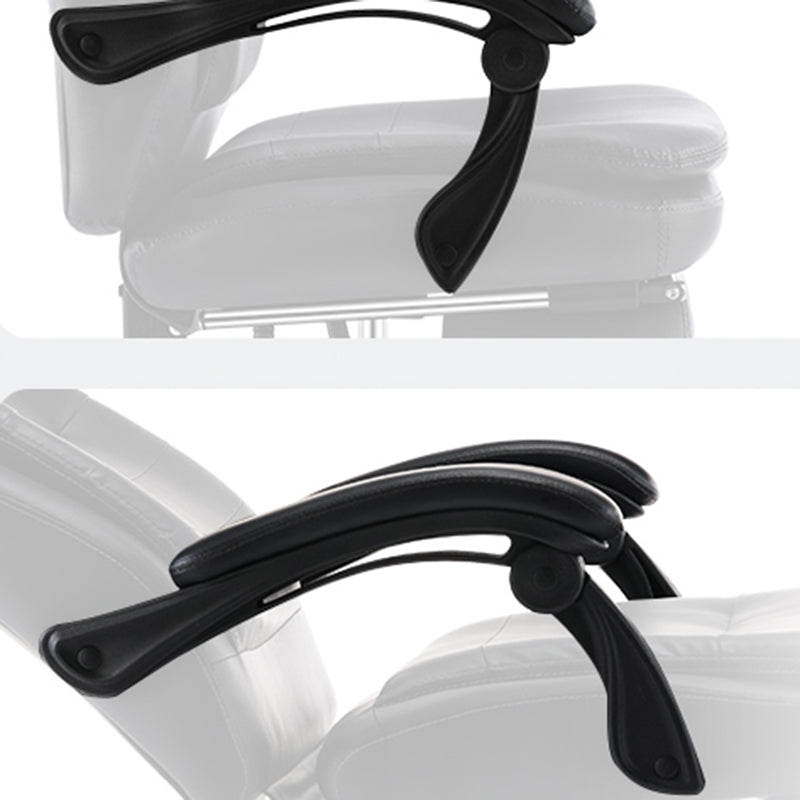 Sedia da ufficio moderna armi imbottiti senza angoscia sedia ergonomica con ruote