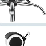 Sedia da ufficio moderna armi imbottiti senza angoscia sedia ergonomica con ruote