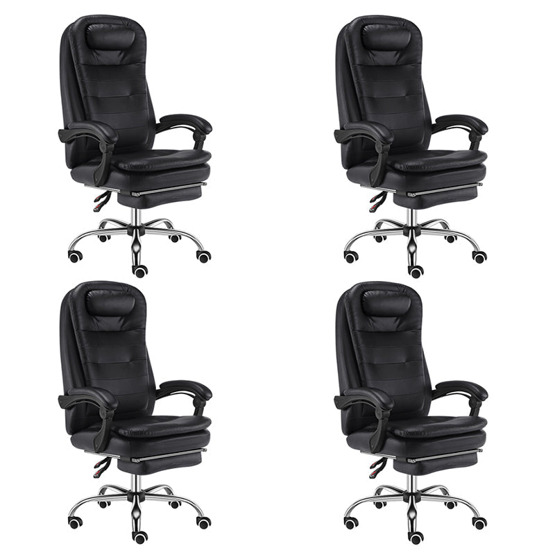 Sedia da ufficio moderna armi imbottiti senza angoscia sedia ergonomica con ruote