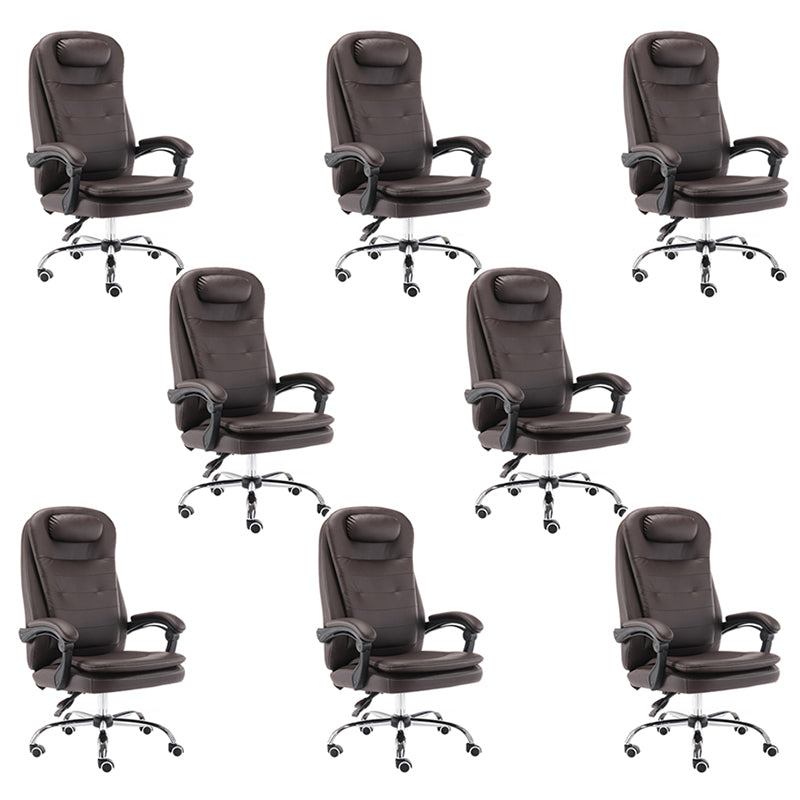 Sedia da ufficio moderna armi imbottiti senza angoscia sedia ergonomica con ruote