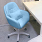 Modern Office Chair No Distressing Armless Ergonomic Chair with Wheels