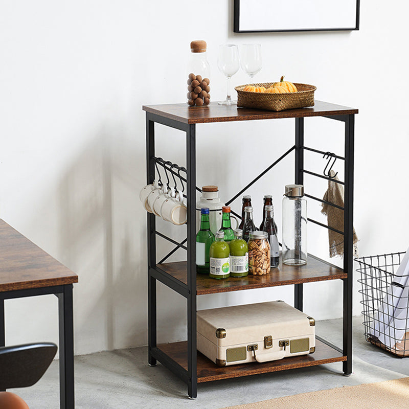 Mitte des Jahrhunderts moderne Bücherregalregale für Home Office enthalten