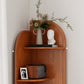 Traditional Closed Back Bookcase Shelves Included for Home Office