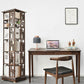 Mid Century Modern Open Storage Bookcase with Shelves for Home Office Clearhalo 'Bookcases' 'furn' 'furn_bookcases' 'Furniture' 'Office Furniture' 7754112