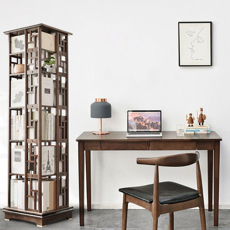 Mid Century Modern Open Storage Bookcase with Shelves for Home Office Clearhalo 'Bookcases' 'furn' 'furn_bookcases' 'Furniture' 'Office Furniture' 7754112