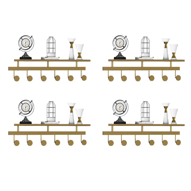 Moderne metalen ingangskit Wall gemonteerde jashanger met haken