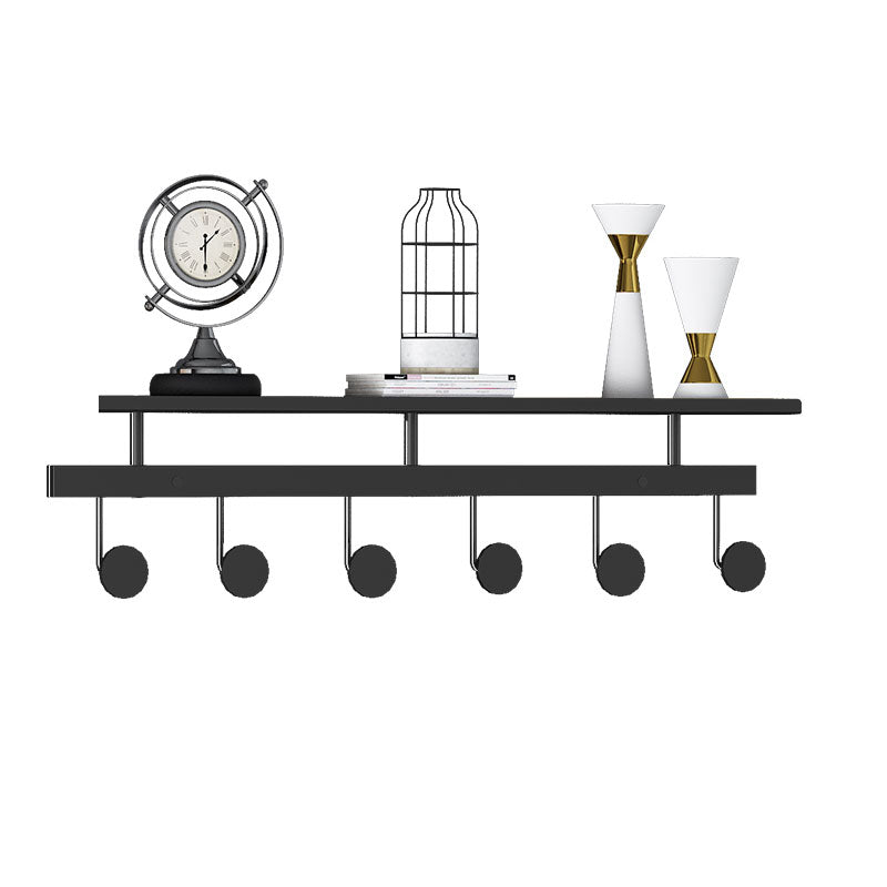 Moderne metalen ingangskit Wall gemonteerde jashanger met haken