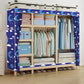 Modern Freestanding Wardrobe Closet Pine Wood Wardrobe Cabinet