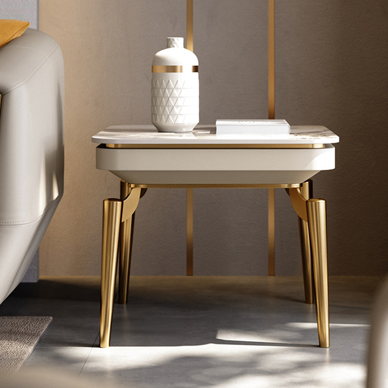 19.7 inch Tall Side Table 4 Legs Base Type Slate Nesting Tables Clearhalo 'Coffee & Accent Tables' 'End & Side Tables' 'end_side_tables' 'furn' 'furn_end_side_tables' 'Furniture' 'Living Room Furniture' 7756762