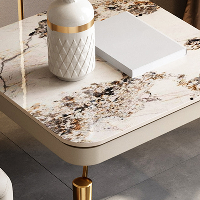 19.7 inch Tall Side Table 4 Legs Base Type Slate Nesting Tables Clearhalo 'Coffee & Accent Tables' 'End & Side Tables' 'end_side_tables' 'furn' 'furn_end_side_tables' 'Furniture' 'Living Room Furniture' 7756770