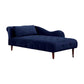 Traditional One Armed Chaise Flared Arms with Legs for Living Room Clearhalo 'Chairs & Seating' 'Chaise Lounge' 'chaise_lounge' 'furn' 'furn_chaise_lounge' 'Furniture' 'Living Room Furniture' 7761694
