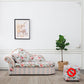 Contemporary One Armed Wooden Chaise Flared Arms for Living Room Left-Arm Chaise Clearhalo 'Chairs & Seating' 'Chaise Lounge' 'chaise_lounge' 'furn' 'furn_chaise_lounge' 'Furniture' 'Living Room Furniture' 7761731