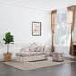 Contemporary One Armed Wooden Chaise Flared Arms for Living Room Clearhalo 'Chairs & Seating' 'Chaise Lounge' 'chaise_lounge' 'furn' 'furn_chaise_lounge' 'Furniture' 'Living Room Furniture' 7761732