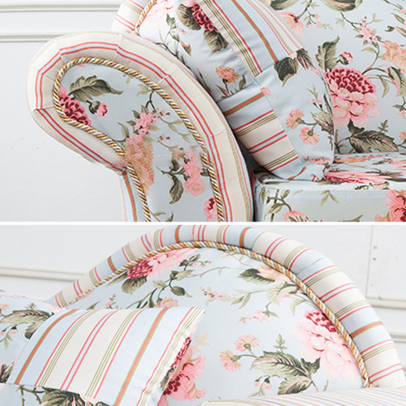 Contemporary One Armed Wooden Chaise Flared Arms for Living Room Clearhalo 'Chairs & Seating' 'Chaise Lounge' 'chaise_lounge' 'furn' 'furn_chaise_lounge' 'Furniture' 'Living Room Furniture' 7761737