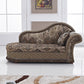 Traditional One Armed Wooden Chaise Flared Arms for Living Room Right-Arm Chaise Clearhalo 'Chairs & Seating' 'Chaise Lounge' 'chaise_lounge' 'furn' 'furn_chaise_lounge' 'Furniture' 'Living Room Furniture' 7761759