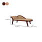 Traditional Wooden One Arm Chaise Flared Arms for Bedroom Living Room Clearhalo 'Chairs & Seating' 'Chaise Lounge' 'chaise_lounge' 'furn' 'furn_chaise_lounge' 'Furniture' 'Living Room Furniture' 7761976