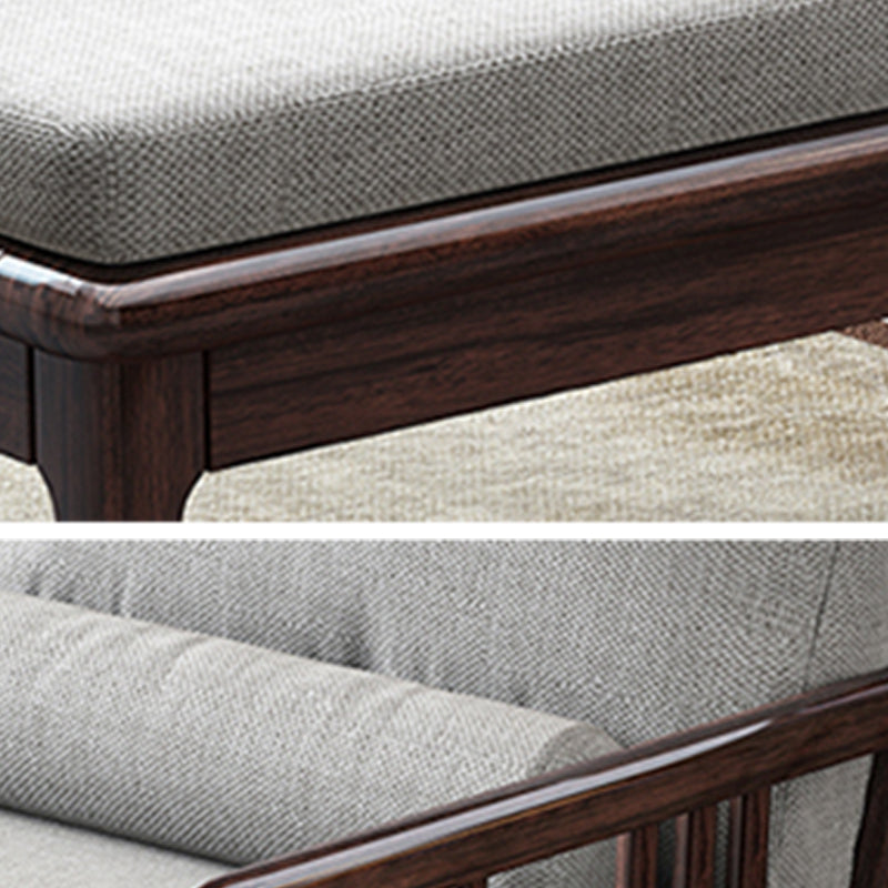 Traditional Wooden with Arms Chaise Round Arms for Bedroom Living Room Clearhalo 'Chairs & Seating' 'Chaise Lounge' 'chaise_lounge' 'furn' 'furn_chaise_lounge' 'Furniture' 'Living Room Furniture' 7761987