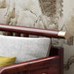Chaise Tradicional con Brazos y Almohada Brazos Redondos para Salón