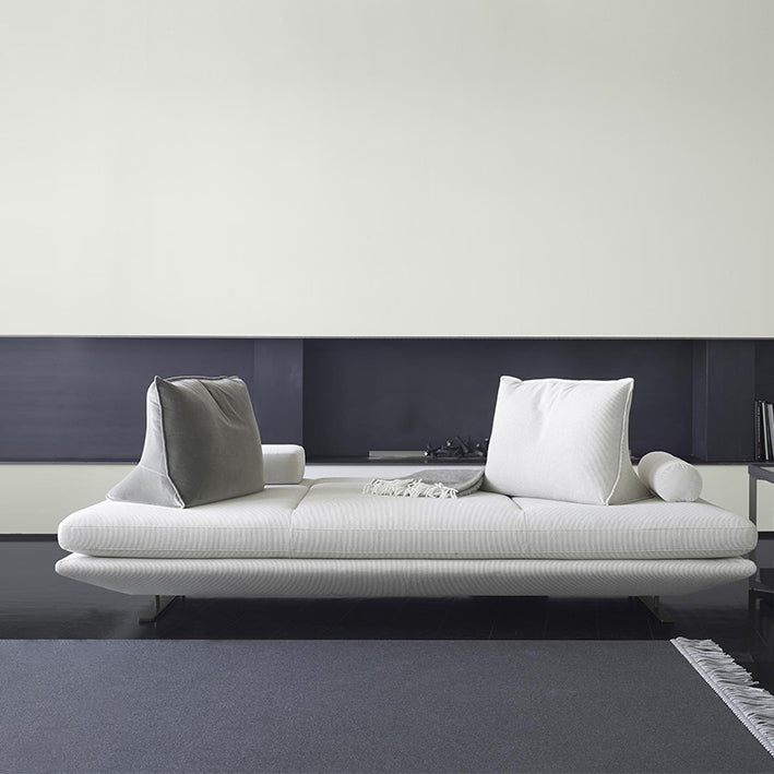 Contemporary Upholstered Solid Color Chaise Chair with Metal Legs Clearhalo 'Chairs & Seating' 'Chaise Lounge' 'chaise_lounge' 'furn' 'furn_chaise_lounge' 'Furniture' 'Living Room Furniture' 7762058