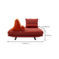 Contemporary Upholstered Solid Color Chaise Chair with Metal Legs Clearhalo 'Chairs & Seating' 'Chaise Lounge' 'chaise_lounge' 'furn' 'furn_chaise_lounge' 'Furniture' 'Living Room Furniture' 7762072