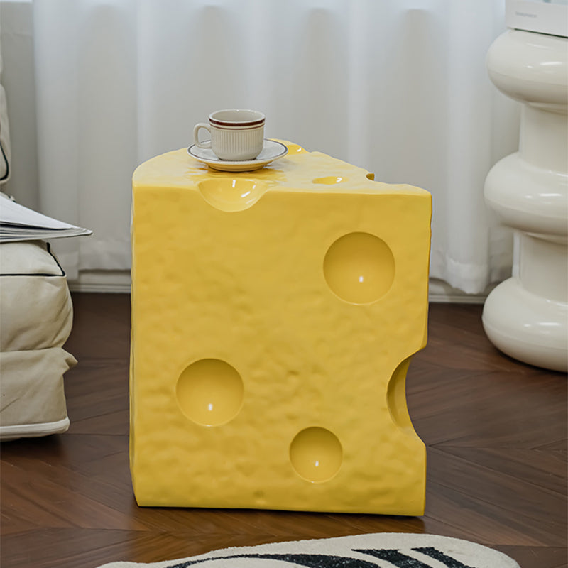 Hedendaagse plastic driehoekige zijde -snacktafel voor slaapkamer