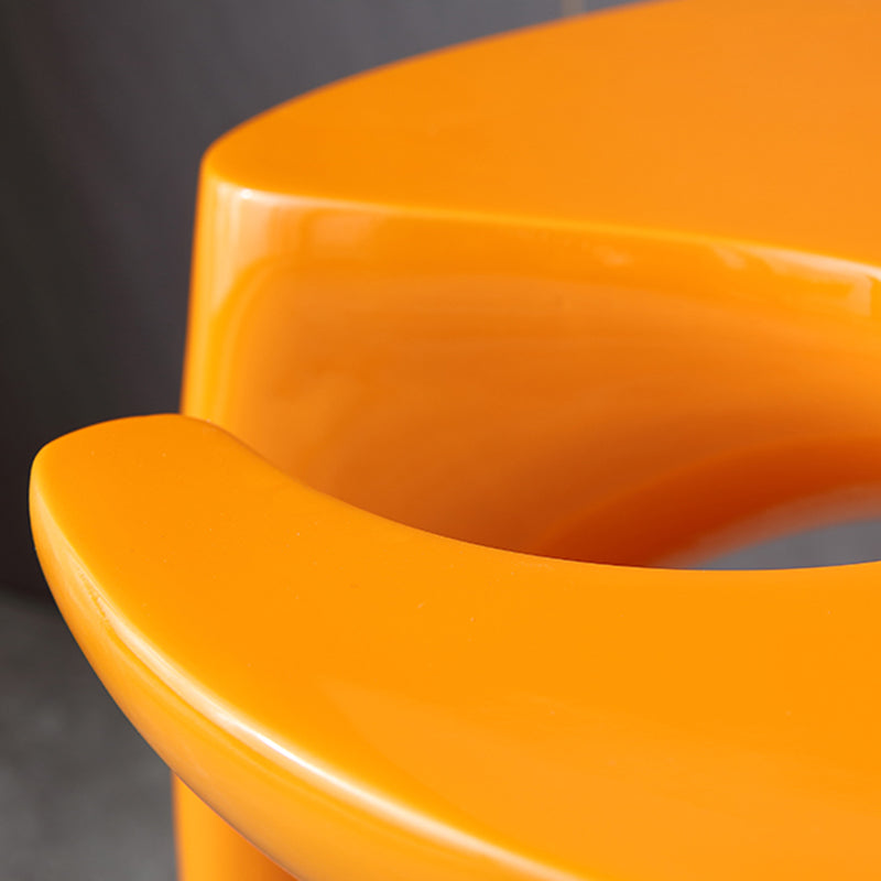 Plastica contemporanea Tavola accento laterale di divano a forma naturale per soggiorno