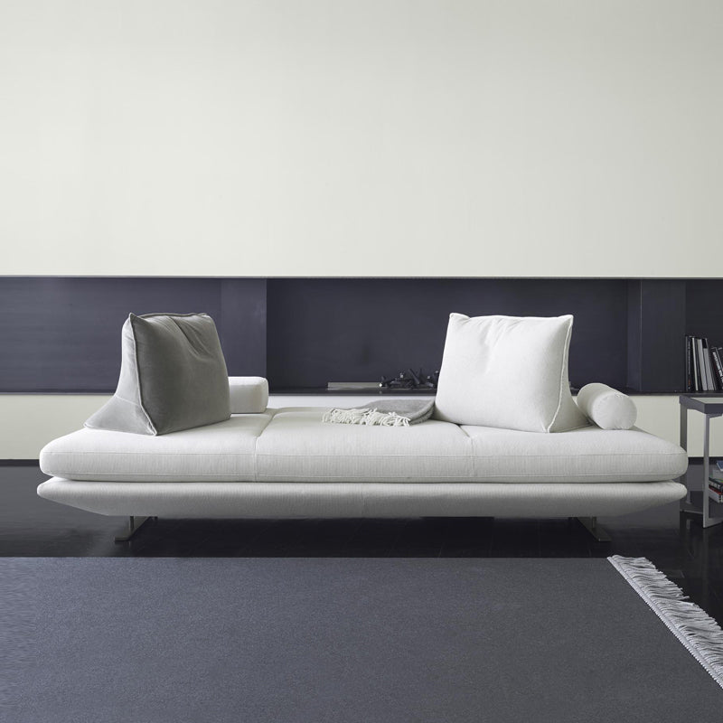 Contemporary Upholstered Solid Color Lounge Chair with Metal Legs Clearhalo 'Chairs & Seating' 'Chaise Lounge' 'chaise_lounge' 'furn' 'furn_chaise_lounge' 'Furniture' 'Living Room Furniture' 7762376