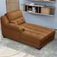 Modern Upholstered Cushioned Leather Pillow Top Arms Chaise Lounge Couch Clearhalo 'Chairs & Seating' 'Chaise Lounge' 'chaise_lounge' 'furn' 'furn_chaise_lounge' 'Furniture' 'Living Room Furniture' 7762423