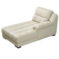 Modern Upholstered Cushioned Leather Pillow Top Arms Chaise Lounge Couch Leather Right-Arm Chaise Clearhalo 'Chairs & Seating' 'Chaise Lounge' 'chaise_lounge' 'furn' 'furn_chaise_lounge' 'Furniture' 'Living Room Furniture' 7762440