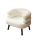 Modern Living Room Accent Armchair Basic Four Leg Accent Armchair