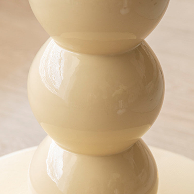 Tavolo da ginnastica laterale contemporanea tondo per il soggiorno in legno in legno massiccio