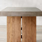 Rectangular Dining Table Grey Solid Wood Table Top for Dining Room Clearhalo 'Dining Tables & Seating' 'Dining Tables' 'dining_table' 'furn' 'furn_dining_table' 'Furniture' 'Kitchen & Dining Furniture' 7762968