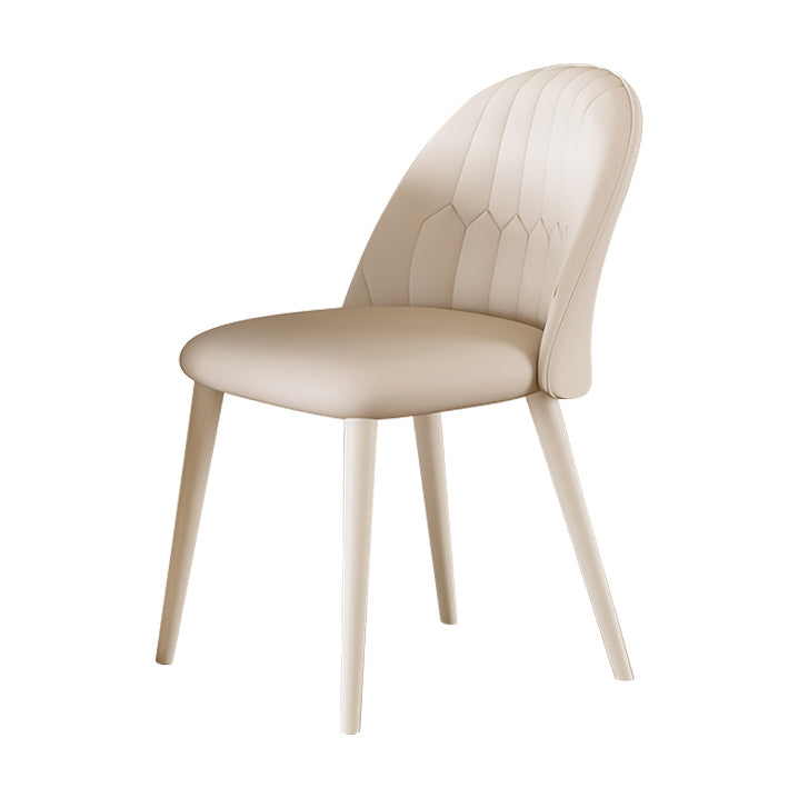 1/5 piezas de forma ovalada muebles de comedor de piedra en blanco