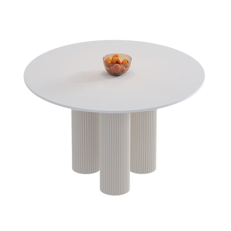 1/5 Piece Stone Top Contemporary Style Dining Room Chair Set Table 1 Piece Clearhalo 'Dining Room Sets' 'Dining Tables & Seating' 'dining_room_set' 'furn' 'furn_dining_room_set' 'Furniture' 'Kitchen & Dining Furniture' 7763109