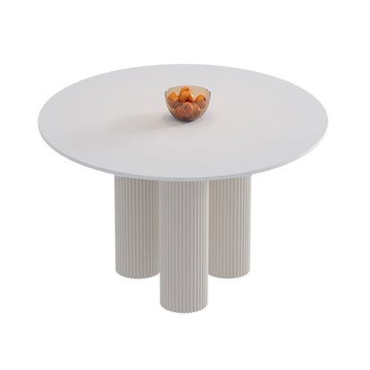 1/5 Piece Stone Top Contemporary Style Dining Room Chair Set Table 1 Piece Clearhalo 'Dining Room Sets' 'Dining Tables & Seating' 'dining_room_set' 'furn' 'furn_dining_room_set' 'Furniture' 'Kitchen & Dining Furniture' 7763109