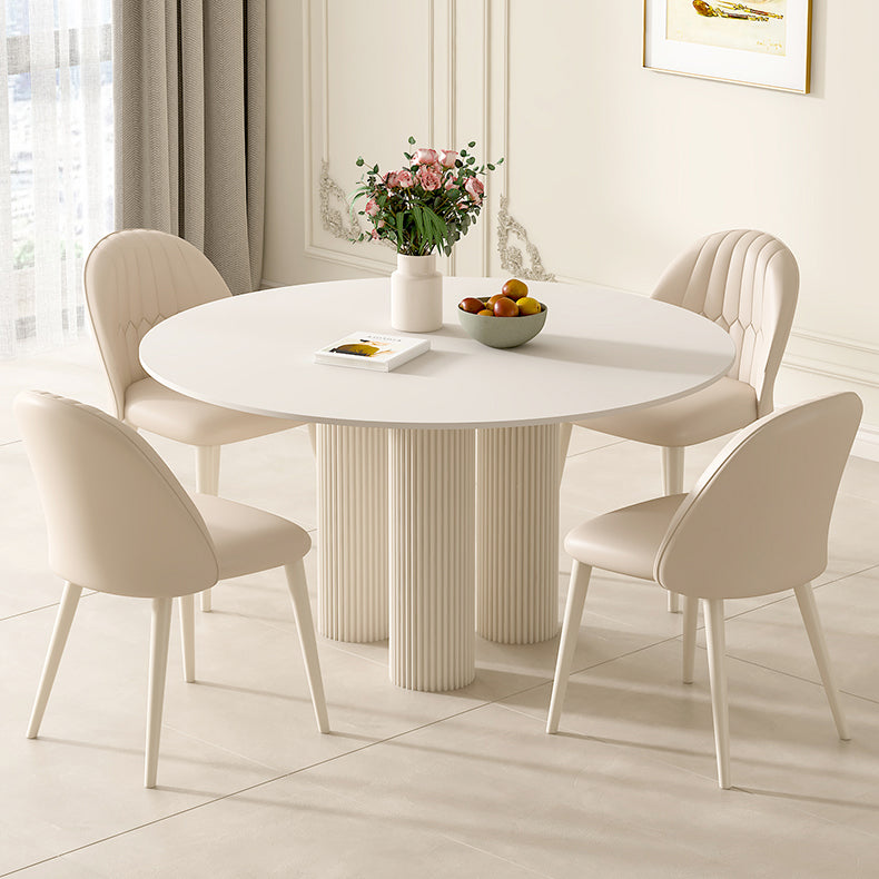 1/5 Piece Stone Top Contemporary Style Dining Room Chair Set Clearhalo 'Dining Room Sets' 'Dining Tables & Seating' 'dining_room_set' 'furn' 'furn_dining_room_set' 'Furniture' 'Kitchen & Dining Furniture' 7763118
